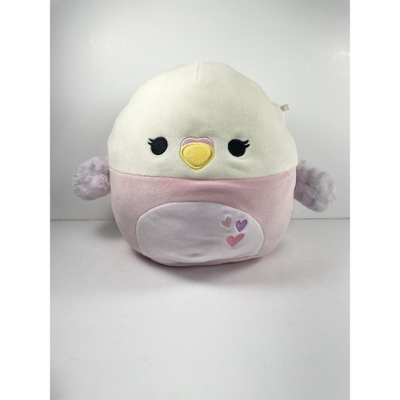 Squishmallows Bird Plush Toy YaY! 8" ISADORA Parakeet Bird Valentines 2024 - Picture 2 of 9